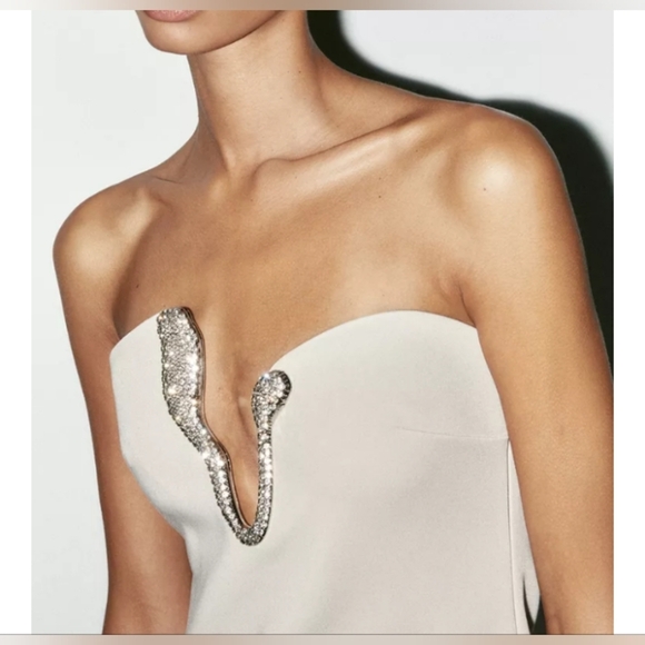 Zara Jeweled Short Dress - Picture 3 of 5